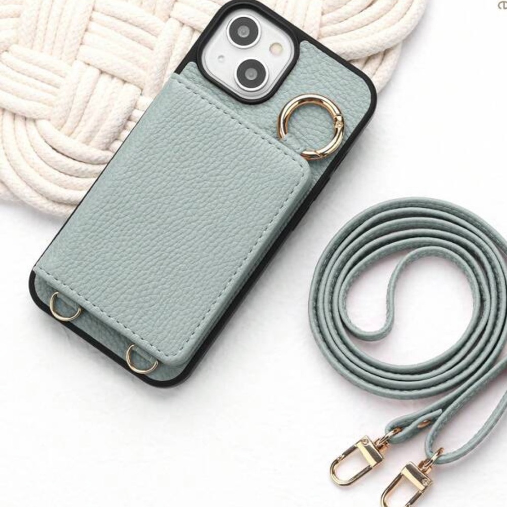 NEW: iPhone 16 Pro Wallet Phone Case with Strap